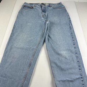 Levi's Jean Men 35x30* 560 Comfort Loose Tapered Blue Distressed Denim Tag 36x32